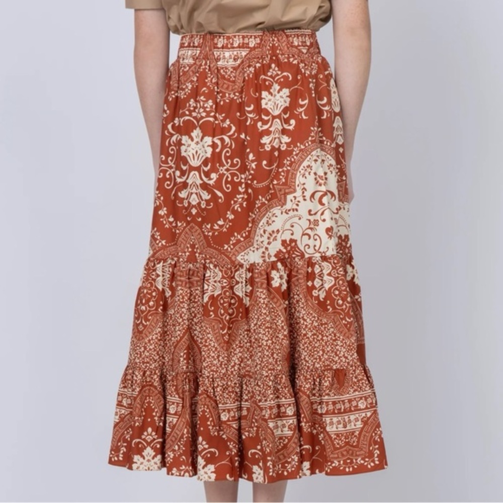 Cara Cara Chase Skirt Picante Scroll Terrace